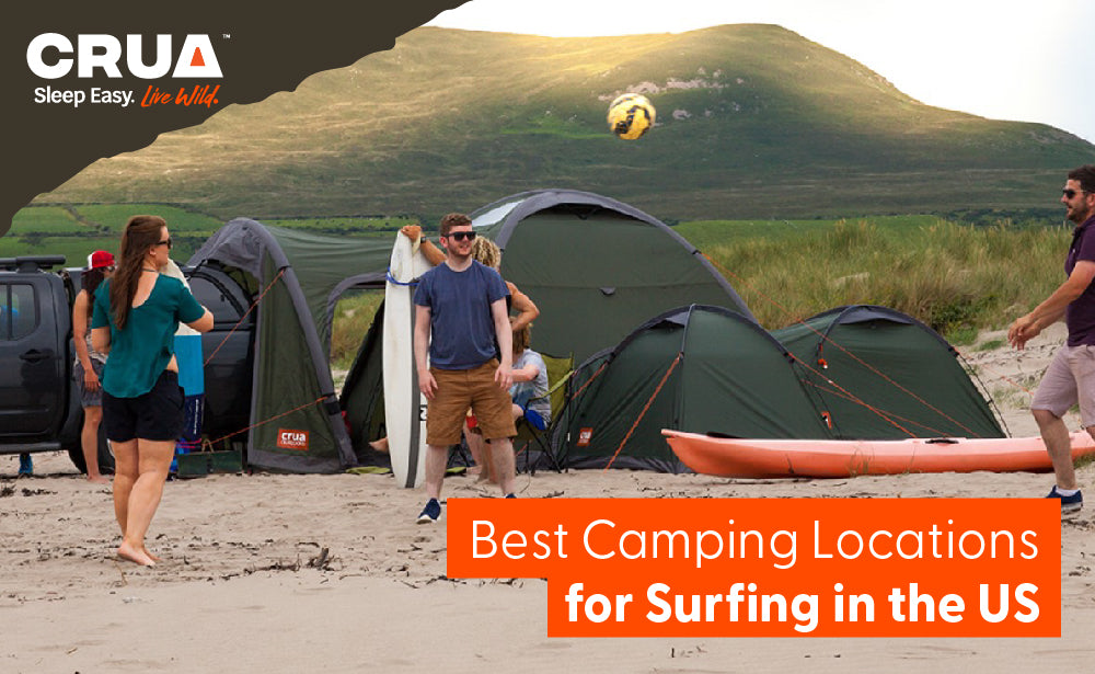 Best Camping Locations for Surfing in the US