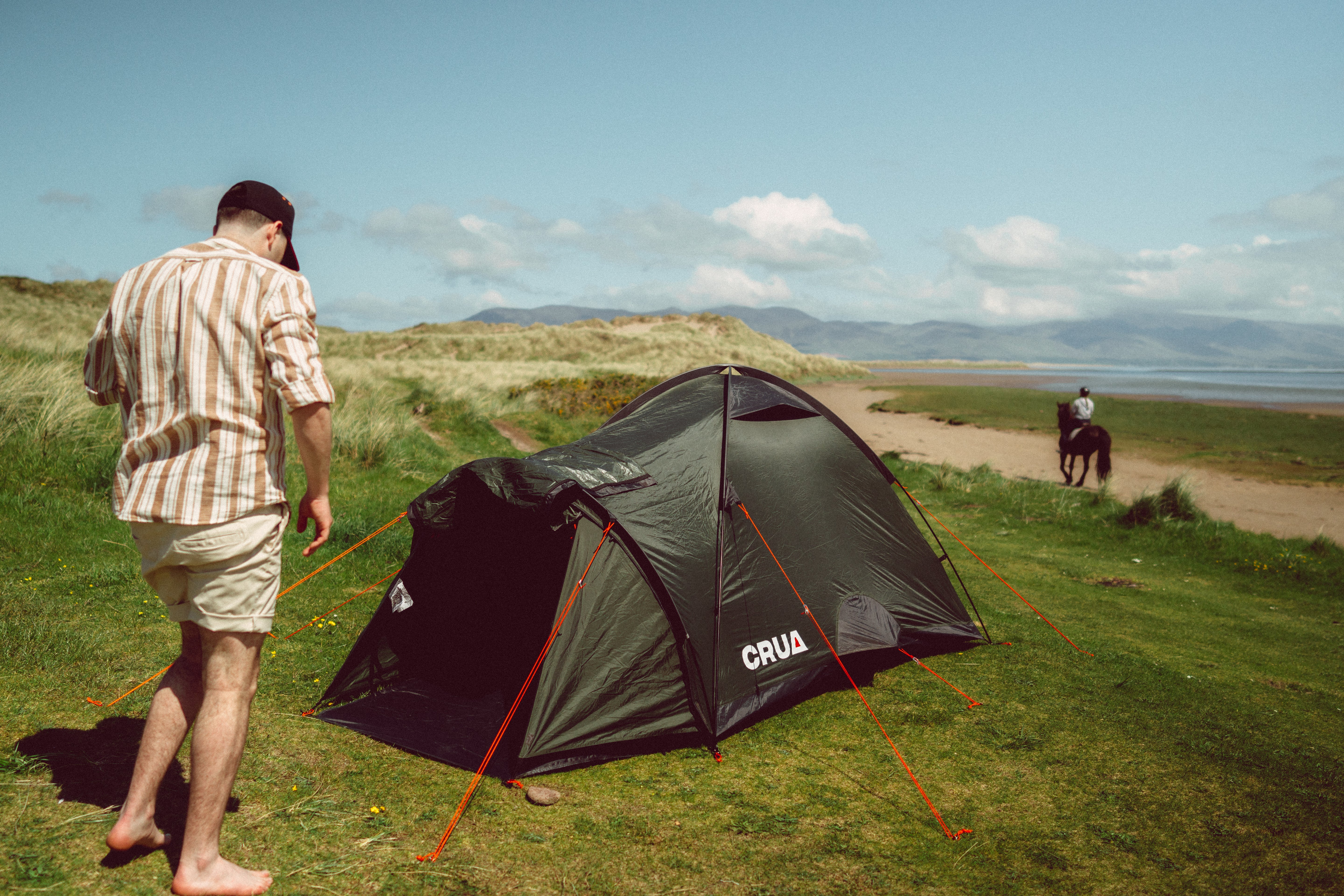 DUO| 2 PERSON CAMPING, DOME TENT - ALL WEATHER COMPATIBLE, WATERPROOF, SPACIOUS SHELTER WITH ENHANCED COMFORT AND DURABILITY