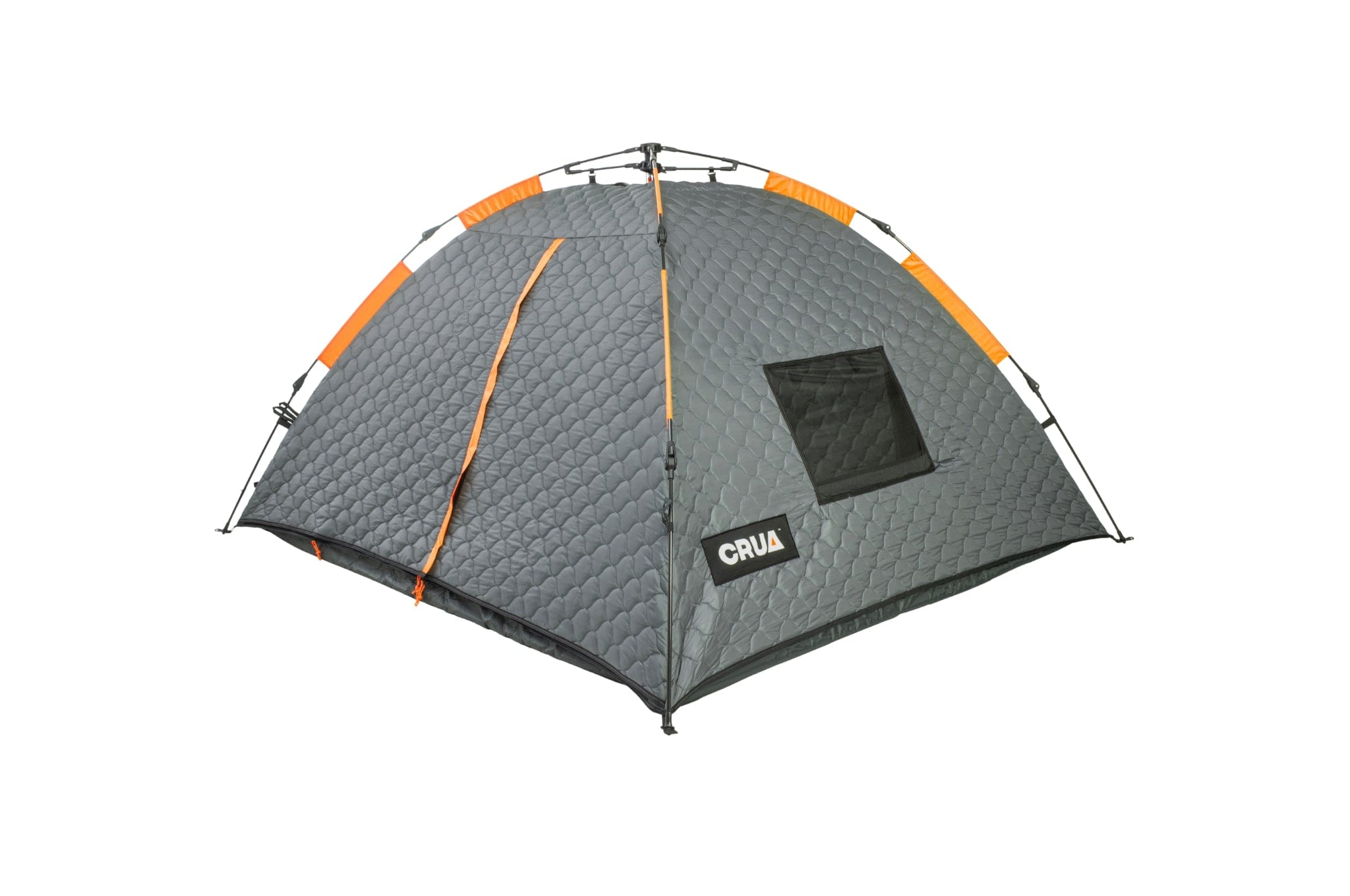"Crua Culla Maxx insulated inner tent shown at a 45-degree angle on a white background, highlighting its spacious and blackout design."