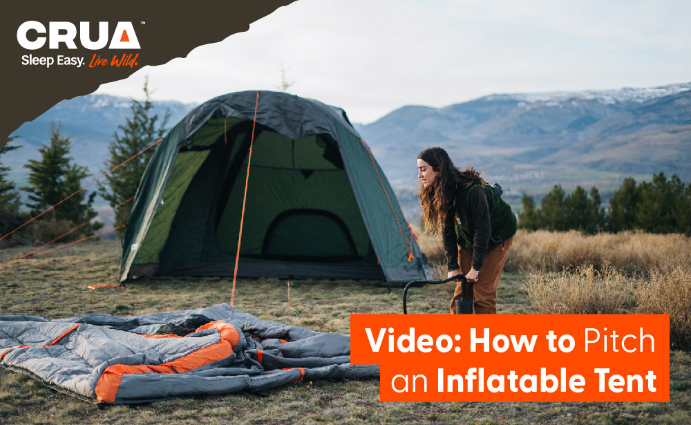 How to Pitch an Inflatable Tent  | Video Guide