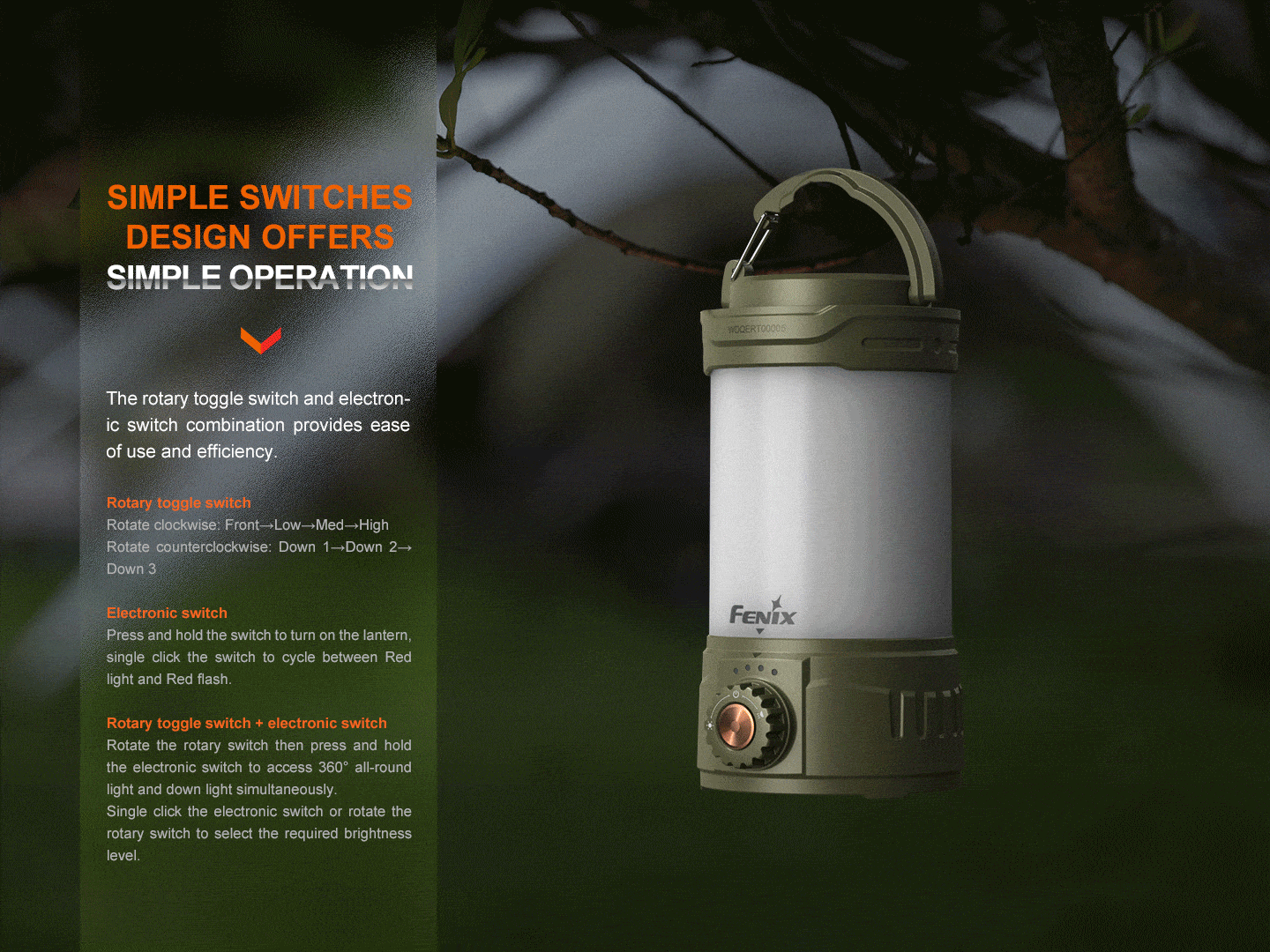 Fenix CL26R PRO High Performance LED Rechargeable Camping