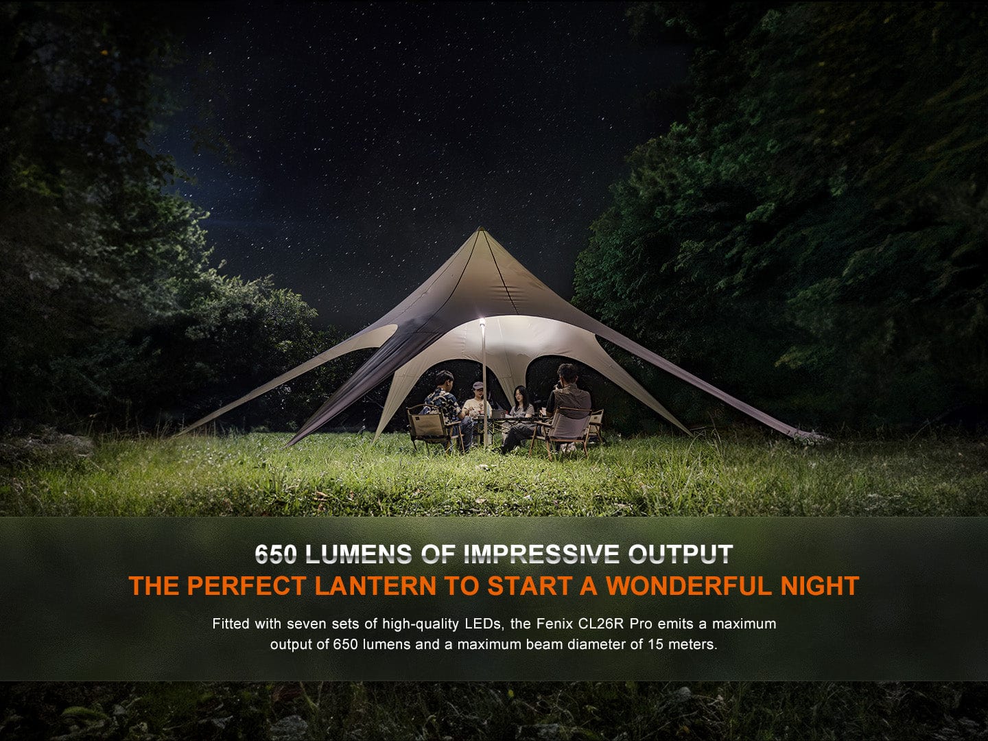 Fenix CL26R PRO High Performance LED Rechargeable Camping