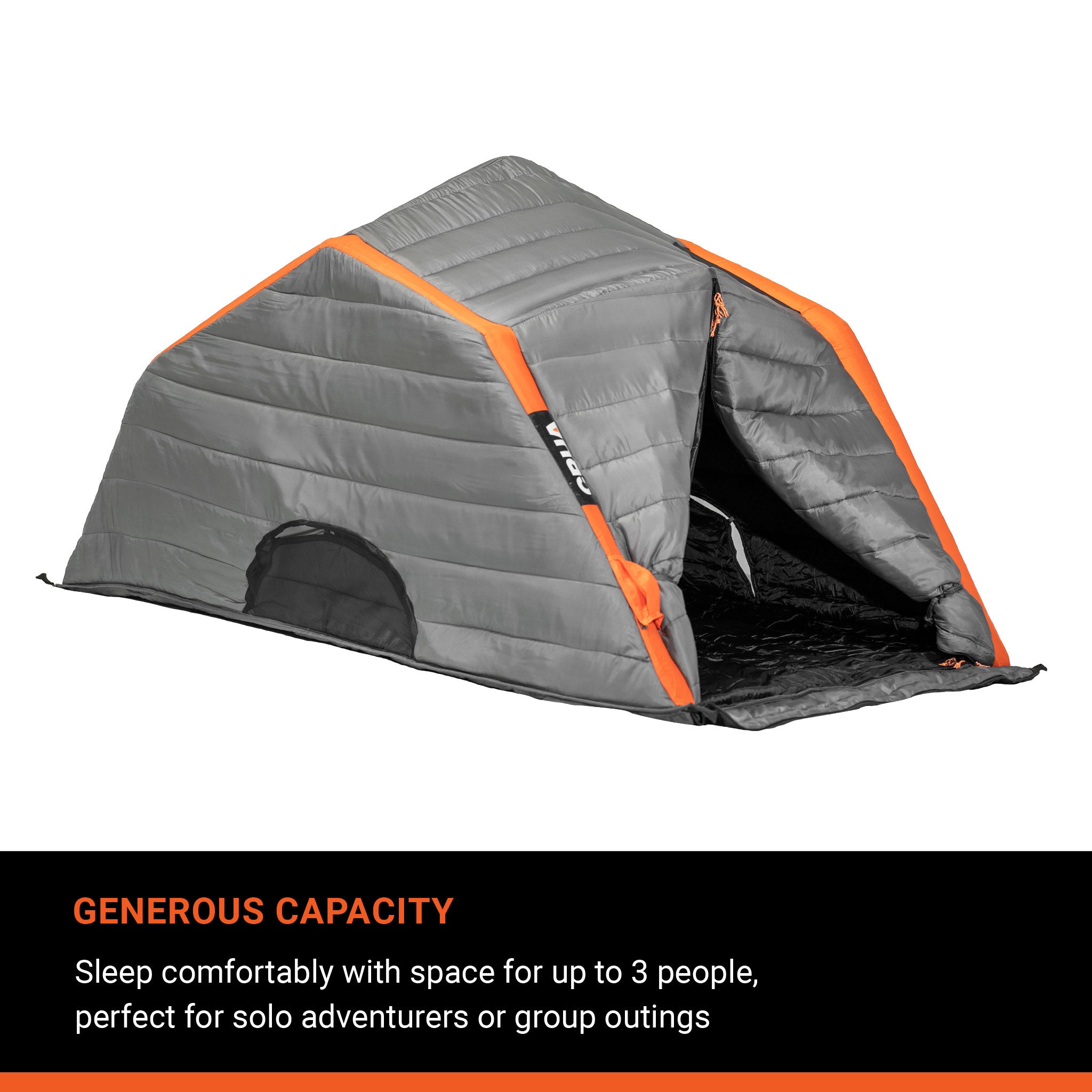 CULLA HAUL MAXX | 3 PERSON INSULATED INNER TENT WITH TEMPERATURE REGULATING, NOISE DAMPENING AND LIGHT BLOCKING FEATURES