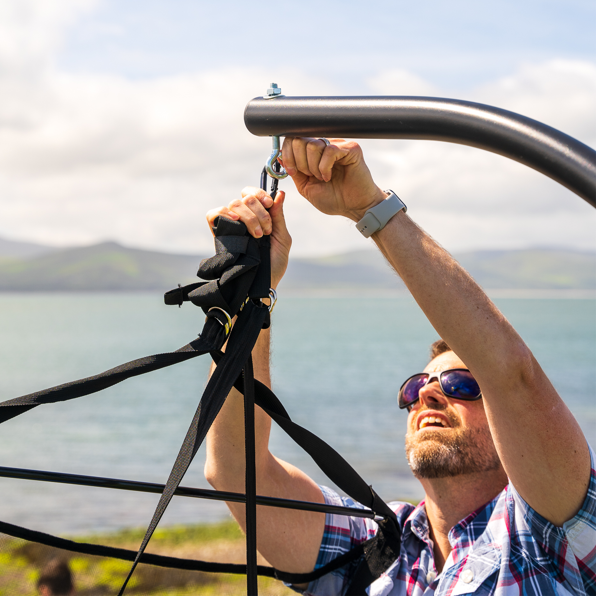 Hammock discount hanging stand