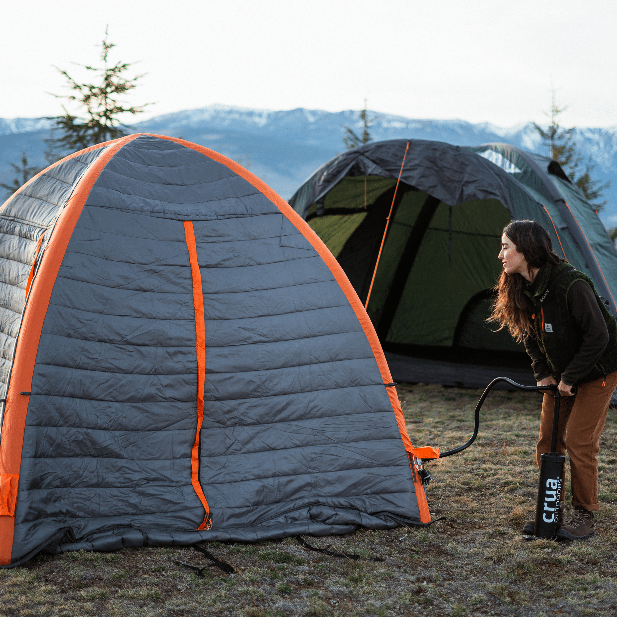 Winter family tent best sale