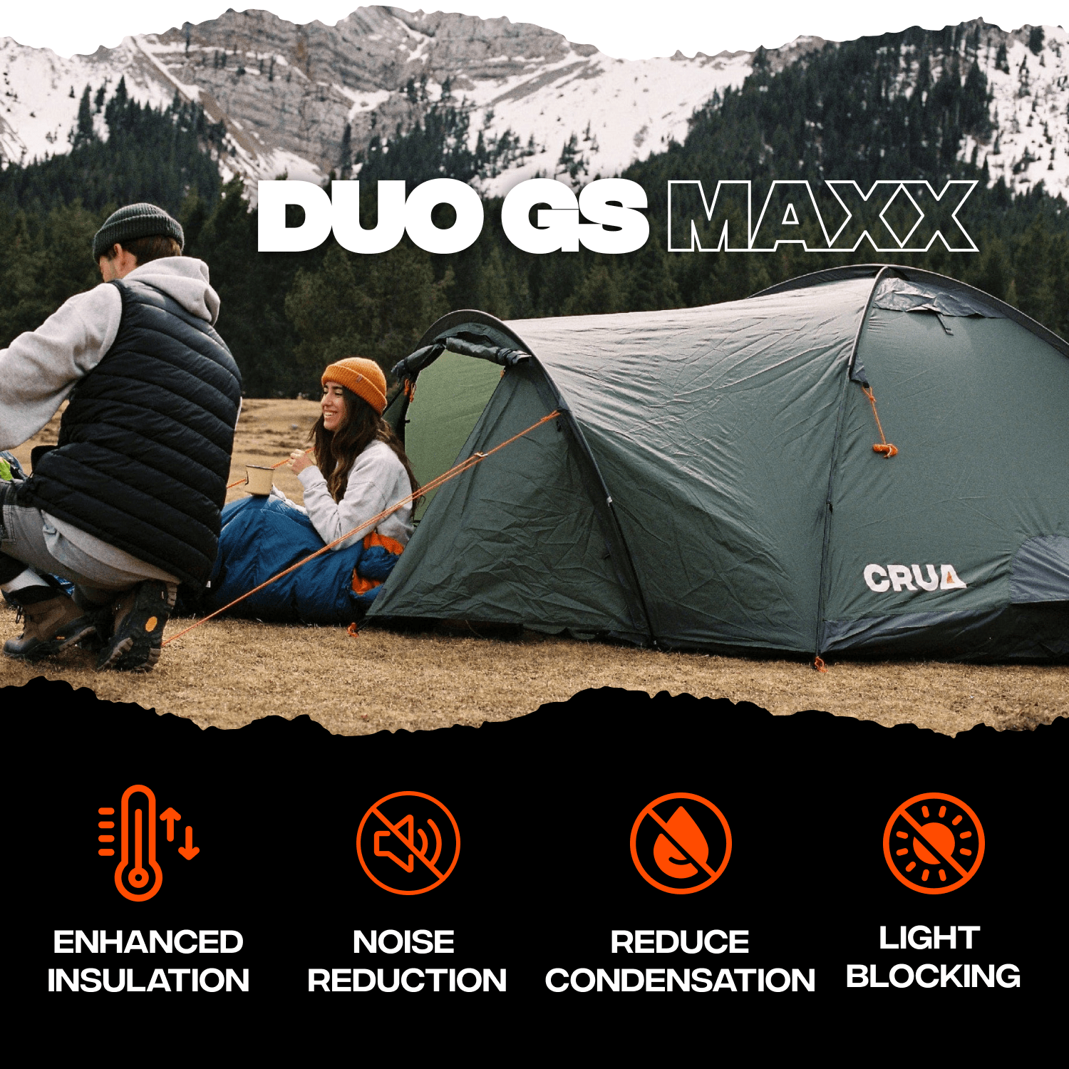 DUO GS MAXX | 3 PERSON INSULATED DOME TENT