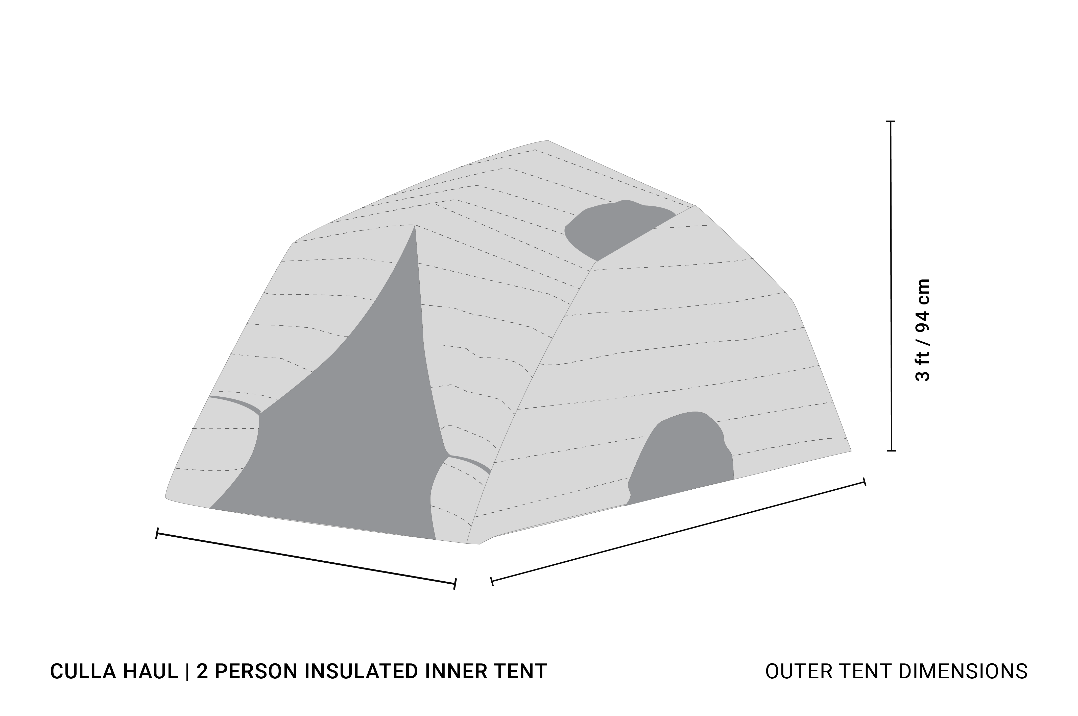 OPEN BOX CULLA HAUL | 2 PERSON INSULATED INNER TENT