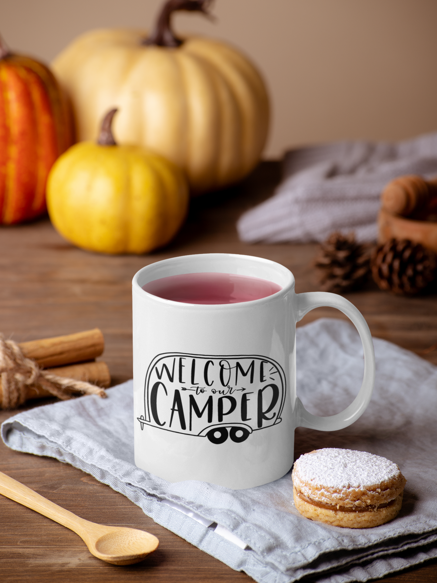 Welcome To Our Camper Adventure Mug by WinsterCreations™ Official Store