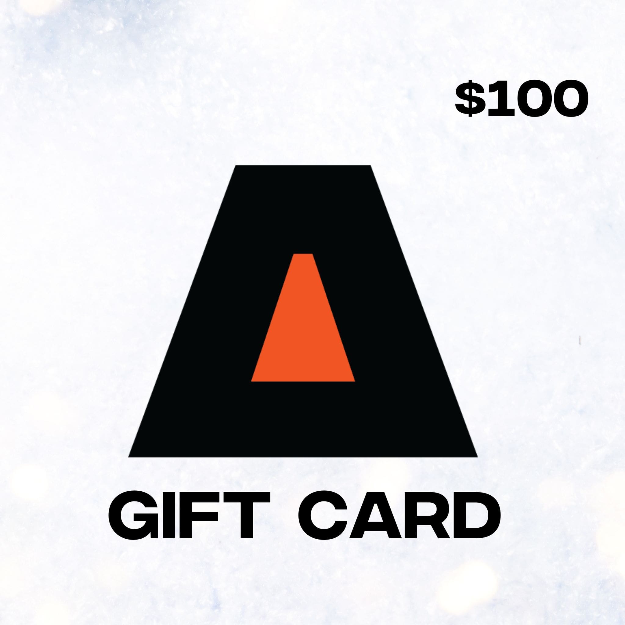 crua 100 dollar gift card