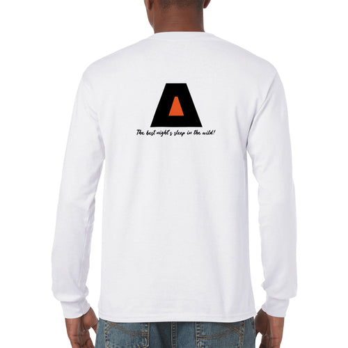 Crua Sleep Easy. Live Wild. Unisex Longsleeve T-shirt