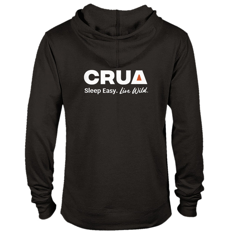 Crua Sleep Easy. Live Wild. Premium Unisex Pullover Hoodie