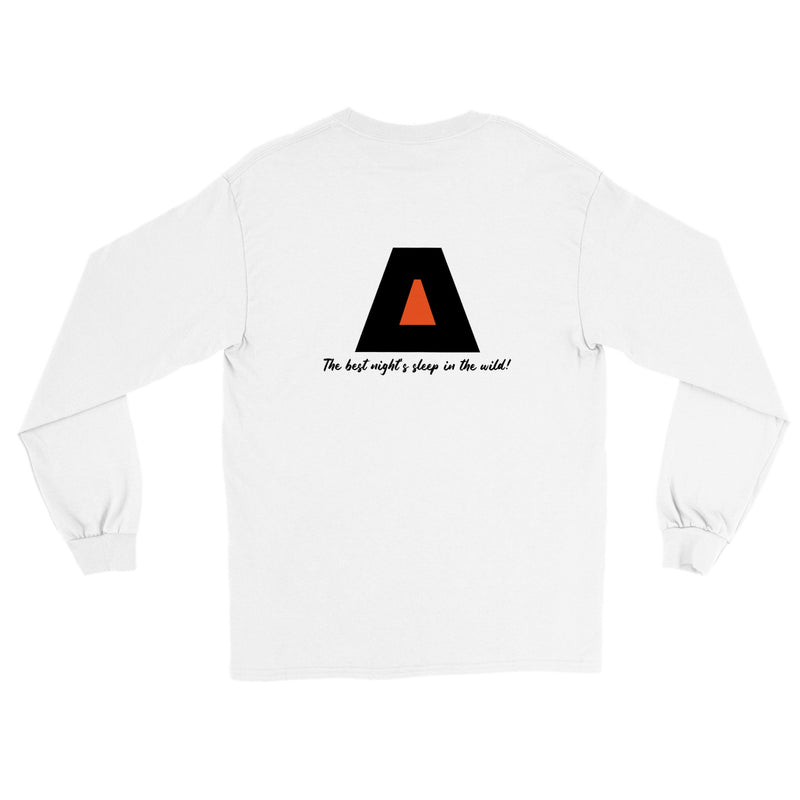 Crua Sleep Easy. Live Wild. Unisex Longsleeve T-shirt